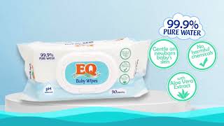 EQ Baby Wipes with 999 Water [upl. by Hylton]