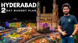 Hyderabad 2 Days Budget Itinerary  Hyderabad Complete Travel Guide Top 10 Places to Visit [upl. by Steffy]