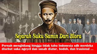 Sejarah Dan Tradisi Unik Adat Dan Ajaran Samin Surosentiko di Blora Jawa Tengah [upl. by Naimerej105]