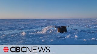 Scientists work to thicken Nunavut sea ice [upl. by Ocir]