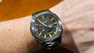 Casio GShock GMB2100BPC1  unboxing recenzja porównanie i przymiarka PL [upl. by Noraed]