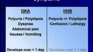 Hyperglycemic Crises DKA and HHS  Part 1 of 2 [upl. by Yhprum]