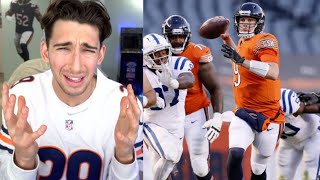 BEARS VS COLTS Live Reaction  Chicago Bears Fan Reacts [upl. by Eentihw]