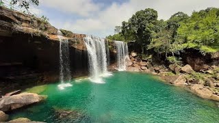 KRANG SHURI WATERFALLS SHILLONG MEGHALAYA [upl. by Powell822]