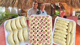 ✅️EMPANADAS de carne y pollo  DEDOS DE QUESO y OJOS DE BUEY para VENDER ♥️ [upl. by Devitt215]