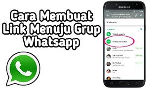 Cara Membuat Link Invite Join Grup WhatsApp [upl. by Pack367]