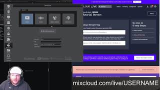 MixCloud Live Beta Streaming Platform Virtual DJ Tutorial [upl. by Marlie]