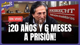 🔴 ALEJANDRO TOLEDO es sentenciado a 20 AÑOS de PRISIÓN por colusión y lavado de activos  EN VIVO [upl. by Northrop331]