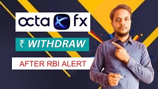 octafx inr withdraw  after rbi alert octafx withdraw 2024  octafx trading app [upl. by Yoho]