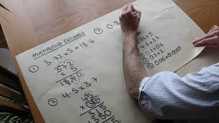 Multiplying Decimals [upl. by Jerrilee]