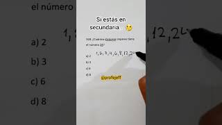 ¿Cuál es tu respuesta matematicasfaciles profejeff fypシ゚viral maths disfrutalasmatematicas [upl. by Hgeilhsa201]