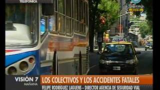 Visión Siete Accidentes de colectivos [upl. by Anitsahs]