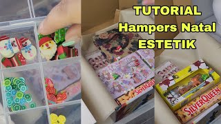 Tutorial Membuat Hampers Kado Natal Estetik Handmade Simple [upl. by Roselyn]