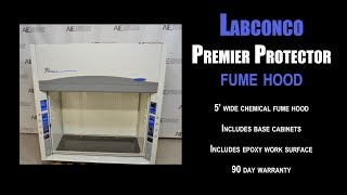 Labconco Premier Protector chemical fume hood 2863E HOOD [upl. by Kissner]