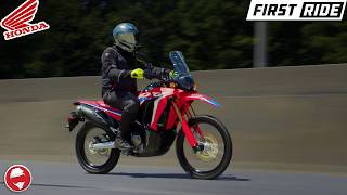 2024 Honda CRF300L Rally  First Ride [upl. by Neda731]