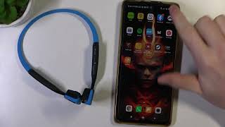 How to Pair AfterShokz Trekz Titanium with Android Phone [upl. by Thrift]