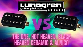 LUNDGREN The One Hot Heaven Black Heaven ceramic amp alnico  metal riff comparison [upl. by Ariec]