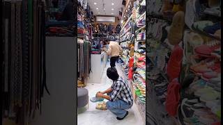 Slipper shop thief attraction 🤣 After shop owner reaction shoes thief legends shorts [upl. by Tnerb]