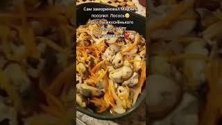 Tasty Seafood cooking at home Готовим морепродукты блюдо германия trend travel cooking seafood [upl. by Kedezihclem]