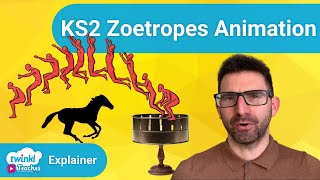 KS2 Animation Make your Own Zoetrope Craft [upl. by Gothard]