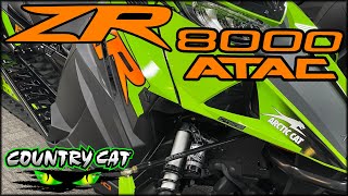 2024 Arctic Cat ZR 8000 137quot ATAC walkaround [upl. by Einaffit]