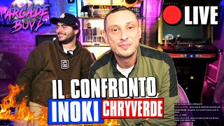 INOKI NESS E CHRYVERDE IN LIVE AL CONFRONTO  Arcade Boyz [upl. by Siurad854]