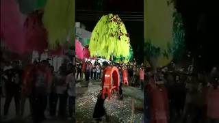 Paper kavadi dance 🎉🎊 jai Ganesh❤ shorts ganeshvisarjan ganesh ytshorts shortsfeed [upl. by Eecal]