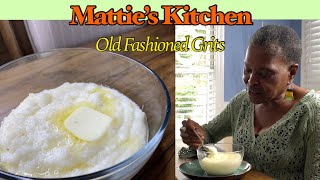 How to Cook Homemade Southern Style Grits Easy and Quick Recipe Matties Kitchen [upl. by Nett]