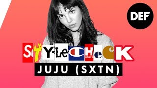 Juju im Stylecheck über SXTN Schwesta Ewa amp Ausländerstyle [upl. by Enoitna264]