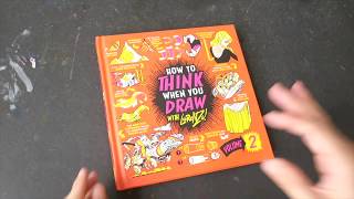 book flip How to Think When You Draw with Lorenzo Vol 2 [upl. by Avonasac]