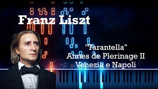 Franz Liszt  quotTarantella Annes de Plerinage II Venezia e Napoliquot Piano Tutorial [upl. by Dona727]