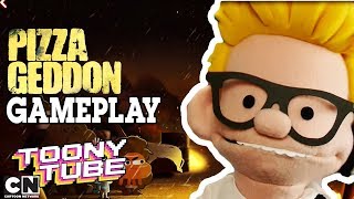 GAMEPLAY  Pizzageddon  Toony Tube  Cartoon Network [upl. by Airam]