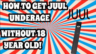 HOW TO BUY JUUL VAPE UNDERAGE Online [upl. by Shanney]