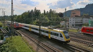 Zugmitfahrt  IRE 3073 Basel Bad Bf  SingenHtw  Teil 2 Waldshut  SingenHtw 1372018 [upl. by Ahkos683]