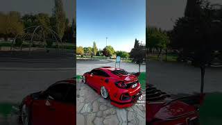 RED CIVIC 🥀💥 car edits viral trending shorts [upl. by Gifferd]