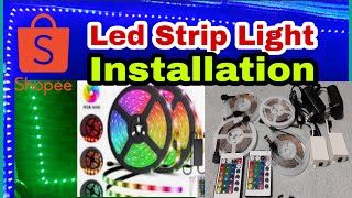 led Strip Lights 20 Meters Led Strip Lights  Led Lights from Shopee  Lifestyle Channel [upl. by Eednahs]