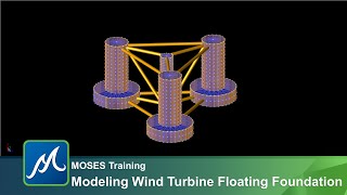 OWP Floating Foundation  Modeling Geometry  Main Column  Part 1 [upl. by Gnilyam]