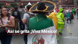 EL ZÓCALO VIBRÓ  México se vistió folclore y emoción en la celebración del Grito de Independencia [upl. by Naahsar]