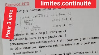 pour 3èmePartie 3 Limite Continuité et Prolongement par continuité [upl. by Dnivra]