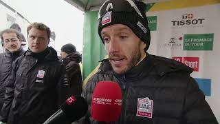 Adam Yates  Interview at the finish  Stage 4  Tour de Romandie 2023 [upl. by Eiruam]