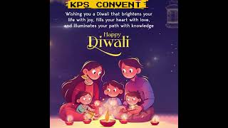 🪔✨ Happy Diwali from KPS Convent School ✨🪔 shorts diwali kpsconvent [upl. by Htenaj674]