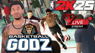 NBA 2K25 MyCAREER 5  BASKETBALL GODZ EVENT  63 PG BUILD Animations UPDATE [upl. by Ethelin9]