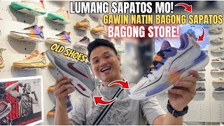 BAGONG STORE SA PINAS LUMANG SAPATOS MO  PWEDE GAWING BAGONG SAPATOS [upl. by Dyan]