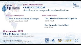 Crisis hídricas ciudades en los tiempos del cambio climático [upl. by Kaspar]