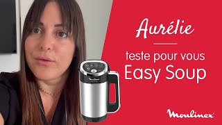 MOULINEX l Test et avis sur le Easy Soup  le blender chauffant pour de super soupes en 2 étapes [upl. by Sucramel]