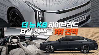 ‘K8 페이스리프트’ 하이브리드 《 8월 선택률 1위 견적 》 트림 옵션 컬러 TOP 3 [upl. by Giraud]