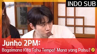 Junho 2PM Bagaimana Kita Tahu Tempat Mana yang Palsu 🤔 TheSixthSense2 🇮🇩INDO SUB🇮🇩 [upl. by Lancaster]