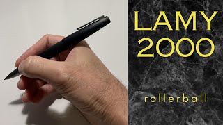 Lamy 2000 Rollerball Pen [upl. by Bryant]