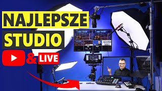 Najlepsze Studio Do Nagrywania Filmów YT i Transmisji Na Żywo Jak Stworzyć Domowe Studio YouTube [upl. by Bauer]