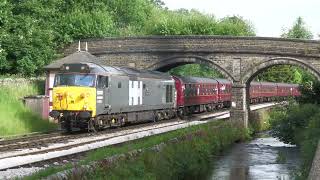 50008 after leaving Haworth 22nd June 2024 [upl. by Reteip]